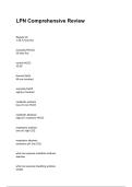 LPN Comprehensive Review NEWEST 2026&sol;2027 ACTUAL EXAM COMPLETE QUESTIONS AND CORRECT DETAILED ANSWERS &lpar;VERIFIED ANSWERS&rpar; &vert;ALREADY GRADED A&plus;&vert;&vert;BRAND NEW&excl;&excl;