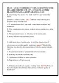 EXAM 4 NIP 216 COMPREHENSIVE EXAM QUESTIONS WITH  DETAILED VERIFIED AND 100&percnt; ACCURATE ANSWERS  BRAND NEW EXAM ALREADY GRADED A&plus; PASS 