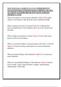 NUR 216 EXAM 4- MODULE 12&comma;13&comma;14 COMPREHENSIVE  EXAM QUESTIONS WITH DETAILED VERIFIED AND 100&percnt;  ACCURATE ANSWERS BRAND NEW EXAM ALREADY  GRADED A&plus; PASS