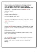 EXAM 4 NUR 216 COMPREHENSIVE EXAM QUESTIONS  WITH DETAILED VERIFIED AND 100&percnt; ACCURATE  ANSWERS BRAND NEW EXAM ALREADY GRADED A&plus; PASS 
