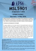 MSL5901 Assignment 1 &lpar;ANSWERS&rpar; 2026 - DISTINCTION GUARANTEED