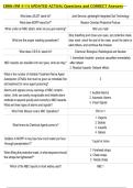 CBRN &lpar;FM 3-11&rpar; UPDATED ACTUAL Questions and CORRECT Answers 