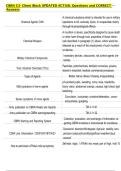 CBRN C3- Chem Block UPDATED ACTUAL Questions and CORRECT  Answers