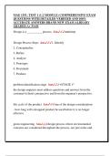MAE 1351&colon; TEST 1 &lpar;1&period;2 MODULE&rpar; COMPREHENSIVE EXAM  QUESTIONS WITH DETAILED VERIFIED AND 100&percnt;  ACCURATE ANSWERS BRAND NEW EXAM ALREADY  GRADED A&plus; PASS