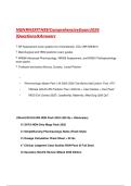 NGN RN EXIT HESI Comprehensive Exam 2026 Questions & Answers