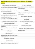 IHOP Server Position Test UPDATED ACTUAL Questions and CORRECT  Answers