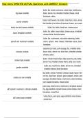 ihop menu UPDATED ACTUAL Questions and CORRECT Answers 