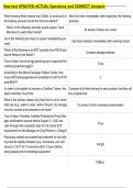ihop test UPDATED ACTUAL Questions and CORRECT Answers