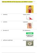 IHOP    Bundled Exam Questions WITH  CORRECT Answers