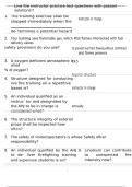 Live fire instructor practice test questions with passed solutions&excl;&excl;