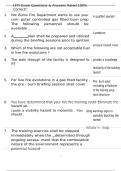 LFTI Exam Questions & Answers Rated 100&percnt; Correct&excl;&excl;