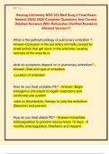 Herzing University NSG 223 Med Surg II Final Exam  Newest 2025&sol; 2026 Complete Questions And Correct  Detailed Answers With Rationales &lpar;Verified Answers&rpar;  &vert;Newest Version&excl;&excl;&excl; 