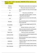 Walmart Basic Cashier Operations UPDATED ACTUAL Questions and  CORRECT Answers