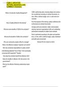 CQM-C UPDATED  ACTUAL Questions and  CORRECT Answers