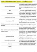 CQM for USACE UPDATED ACTUAL Questions and CORRECT Answers