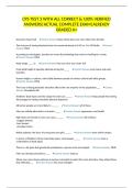CPS TEST 3 WITH ALL CORRECT & 100&percnt; VERIFIED ANSWERS&vert;ACTUAL COMPLETE EXAM&vert;ALREADY GRADED A&plus;