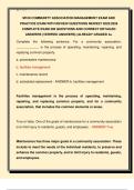 M100 Community Association Management Exam 2025&sol;2026 &ndash; Complete Exam and Practice Test with Verified Answers &lpar;300 Questions&rpar;