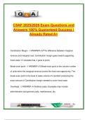 CSAF   EXAM COMPLETE PACKAGE DEAL