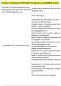 Car Sales Test Colorado UPDATED ACTUAL Questions and CORRECT Answers