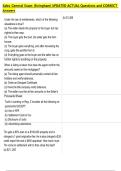 Sales General Exam &lpar;Stringham&rpar; UPDATED ACTUAL Questions and CORRECT  Answers