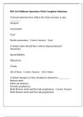 DH 224 Midterm Questions With Complete Solutions
