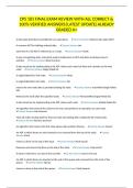 CPS 181 FINAL EXAM REVIEW WITH ALL CORRECT & 100&percnt; VERIFIED ANSWERS&vert;LATEST UPDATE&vert;ALREADY GRADED A&plus;