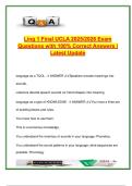 Ling 1 Final Exam &vert; 150&plus; Verified Q&A &vert; Phonetics&comma; Syntax&comma; Morphology&comma; Aphasia&comma; UG Theory &vert; UCLA 2025