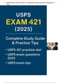 USPS Exam 421 &lpar;2025&rpar; &ndash; Complete Study Guide & Practice Tips&period;