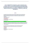 ANCC PMHNP PSYCH-MENTAL HEALTH NP EXAM LATEST &lpar;TEST 1&comma; 2&comma; & 3&rpar; QUESTIONS & ANSWERS WITH RATIONALES &lpar;TEST 1-3 LATEST VERSIONS EACH WITH 100 QUESTIONS EACH&rpar; &vert; NEWEST VERSIONS ALREADY GRADED A&plus;