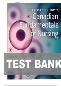 TEST BANK FOR Potter and Perry's Canadian Fundamentals of Nursing&comma; 7th Edition by Barbara J&period; Astle&comma; Wendy Duggleby ISBN&colon; 9780323870658 COMPLETE GUIDE ALL CHAPTERS COVERED WITH RATIONALES 100&percnt; VERIFIED A&plus; GRADE ASSURED&excl;&excl;&excl;&excl;NEW LATEST UPDATE&excl;&excl;&excl;&excl;&excl;&excl;