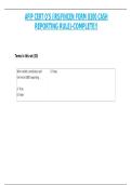 PACKAGE DEAL FOR THE AFIP CERTIFICATION EXAM QUESTIONS 