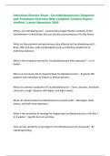 Infectious Disease Exam - Coccidioidomycosis&colon; Diagnosis  and Treatment Overview With complete solution&ndash;Expert  Verified &vert; Latest Questions 2025  