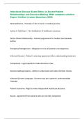 Infectious Disease Exam Ethics in Doctor-Patient  Relationships and Decision-Making  With complete solution Expert Verified &vert; Latest Questions 2025 