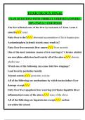 TOXICOLOGY FINAL EXAM QUESTIONS WITH CORRECT VERIFIED ANSWERS &vert; 100&percnt; PASS &lpar;A&plus; CERTIFIED&rpar;