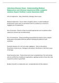 Infectious Disease Exam - Understanding Medical  Malpractice and Clinician Impairment With complete  solution&ndash;Expert Verified &vert; Latest Questions 2025  