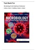 Test Bank for Microbiology for the Healthcare Professional&comma; 3rd Edition&comma; Karin C&period; VanMeter&comma; Robert J&period; Hubert&period; &lpar; All Chapters Covered&rpar; Latest 2026