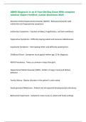ADHD Diagnosis in an 8-Year-Old Boy Exam With complete  solution&ndash;Expert Verified &vert; Latest Questions 2025 
