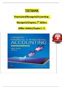 Test Bank for Horngren's Financial & Managerial Accounting&comma; The Financial Chapters&comma; Global Edition 7th Edition by Tracie Miller-Nobles&comma; Brenda Mattison