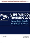 USPS Window Training 2025&colon; Complete Guide for Postal Clerks&period;