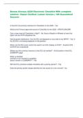 Breeze Airways A220 Electronic Checklist With complete  solution&ndash; Expert Verified &vert; Latest Version &vert; 100 Guaranteed  Success