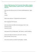 Breeze A220 Systems- Fire Protection Exam With complete  solution&ndash; Expert Verified &vert; Latest Version &vert; 100 Guaranteed  Success 