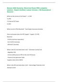 Breeze A220 Systems- Electrical Exam With complete  solution&ndash; Expert Verified &vert; Latest Version &vert; 100 Guaranteed  Success