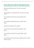 Breeze A220 Systems- FBW Exam With complete solution&ndash;  Expert Verified &vert; Latest Version &vert; 100 Guaranteed Success 