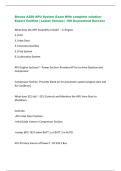 Breeze A220 APU System Exam With complete solution&ndash;  Expert Verified &vert; Latest Version &vert; 100 Guaranteed Success 