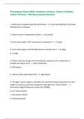 Powerplant Exam With complete solution&ndash; Expert Verified &vert;  Latest Version &vert; 100 Guaranteed Success