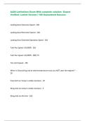 A220 Limitations Exam With complete solution&ndash; Expert  Verified &vert; Latest Version &vert; 100 Guaranteed Success
