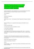 TS410 Practice Exam 1 & 2 Test Questions and Actual Detailed Answers 2025 Update&period;