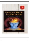 How to Think in Medicine – Jenicek (2018) – eTextbook