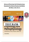 Advanced Physiology and Pathophysiology Essentials for Clinical Practice &ndash; 2nd Edition by Tkacs &lpar;Chapters 1&ndash;17&rpar; &vert; Complete Study Guide & Exam Prep