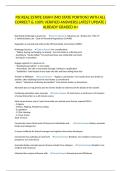 PSI REAL ESTATE EXAM &lpar;MD STATE PORTION&rpar; WITH ALL CORRECT & 100&percnt; VERIFIED ANSWERS&vert;LATEST UPDATE&vert;ALREADY GRADED A&plus;